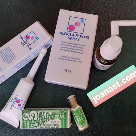 review Obat sariawan CSL & Aloclair